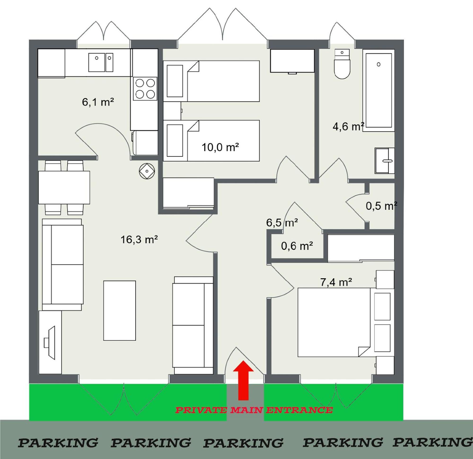 Superb 2 Bedroom Flat - Refurbished Dec 2024 インヴァネス エクステリア 写真